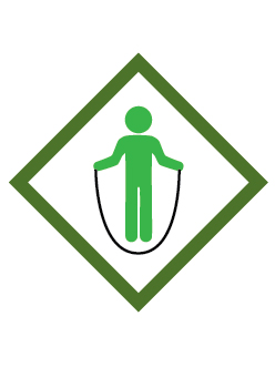 Stronger, Faster, Higher Adventure badge